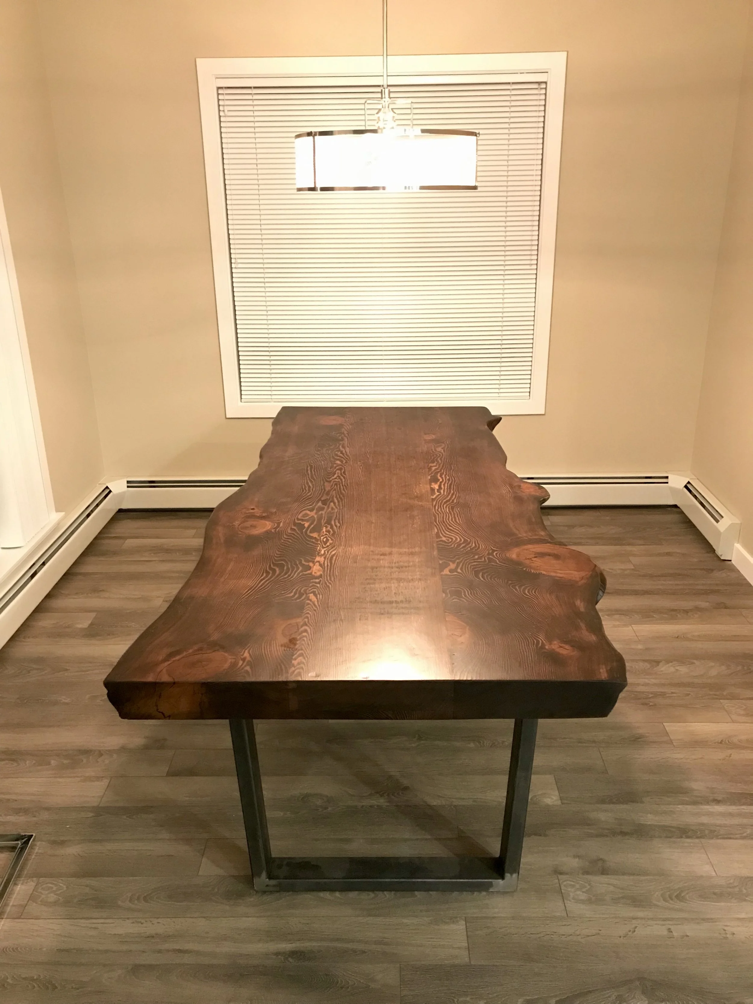 Live Edge Douglas Fir Dining Table