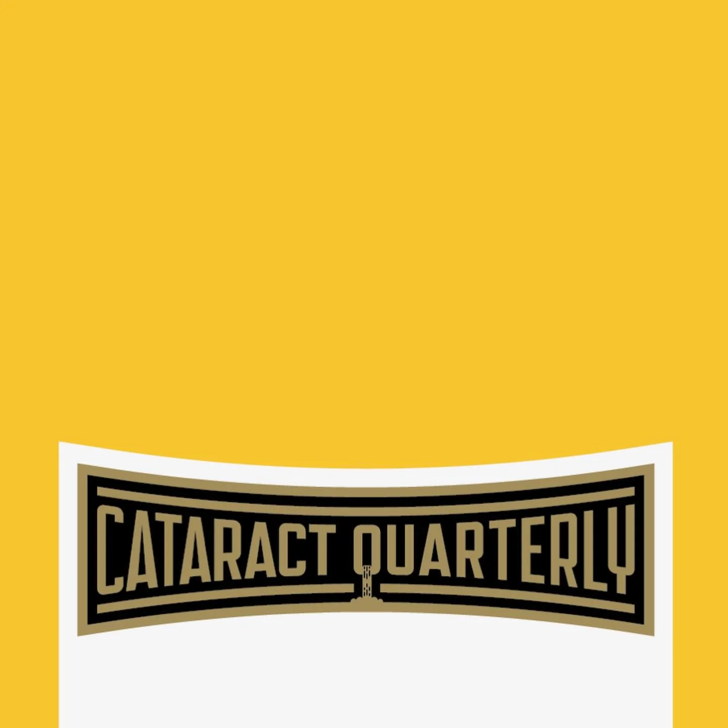 New project on the horizon! 
This coming sprinter* will birth a new project from Thriving Concern: CATARACT QUARTERLY. A quarterly print publication of digressive writing on mundane existence. Words and pictures by Dan Ibarra. Issue 1 features storie