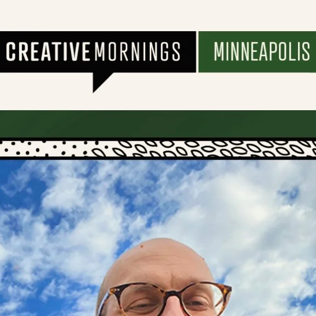 Next Friday! I&rsquo;ll be speaking at @minneapolis_cm. Please come out and watch a grown-ass man pick sleep out of his eyes live on stage!