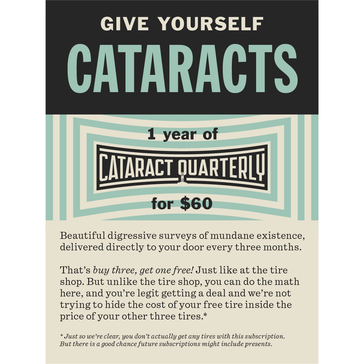 Cataract Quarterly Subscription