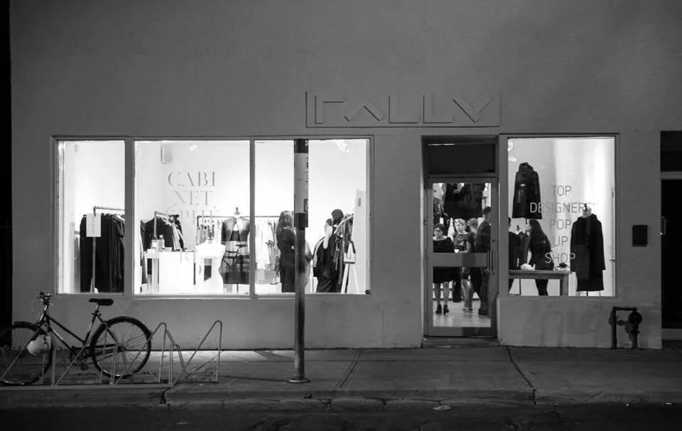 Cabinet Éphémère Fashion pop-up, 2015.