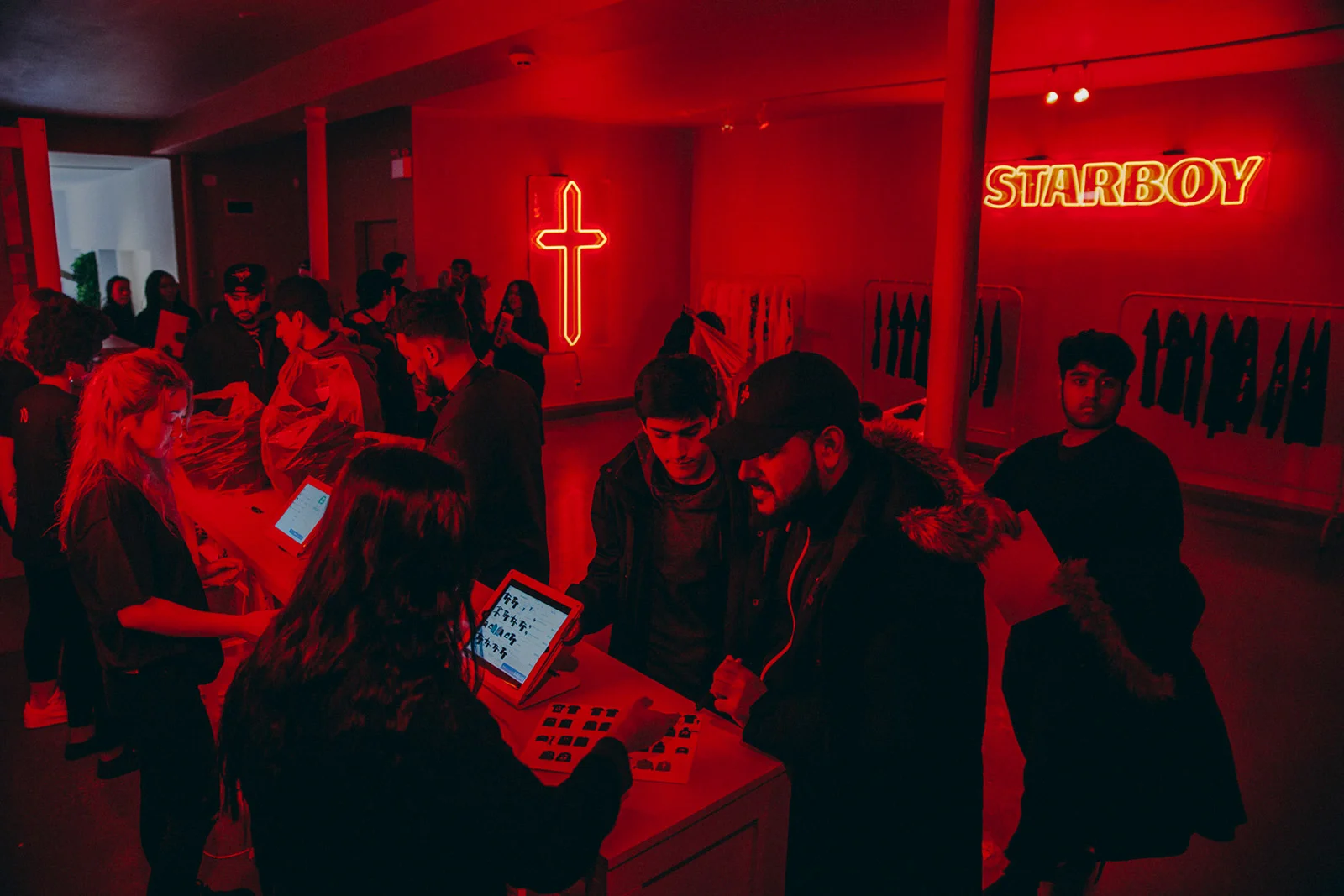 Rally hosted Starboy pop-up, 2016.