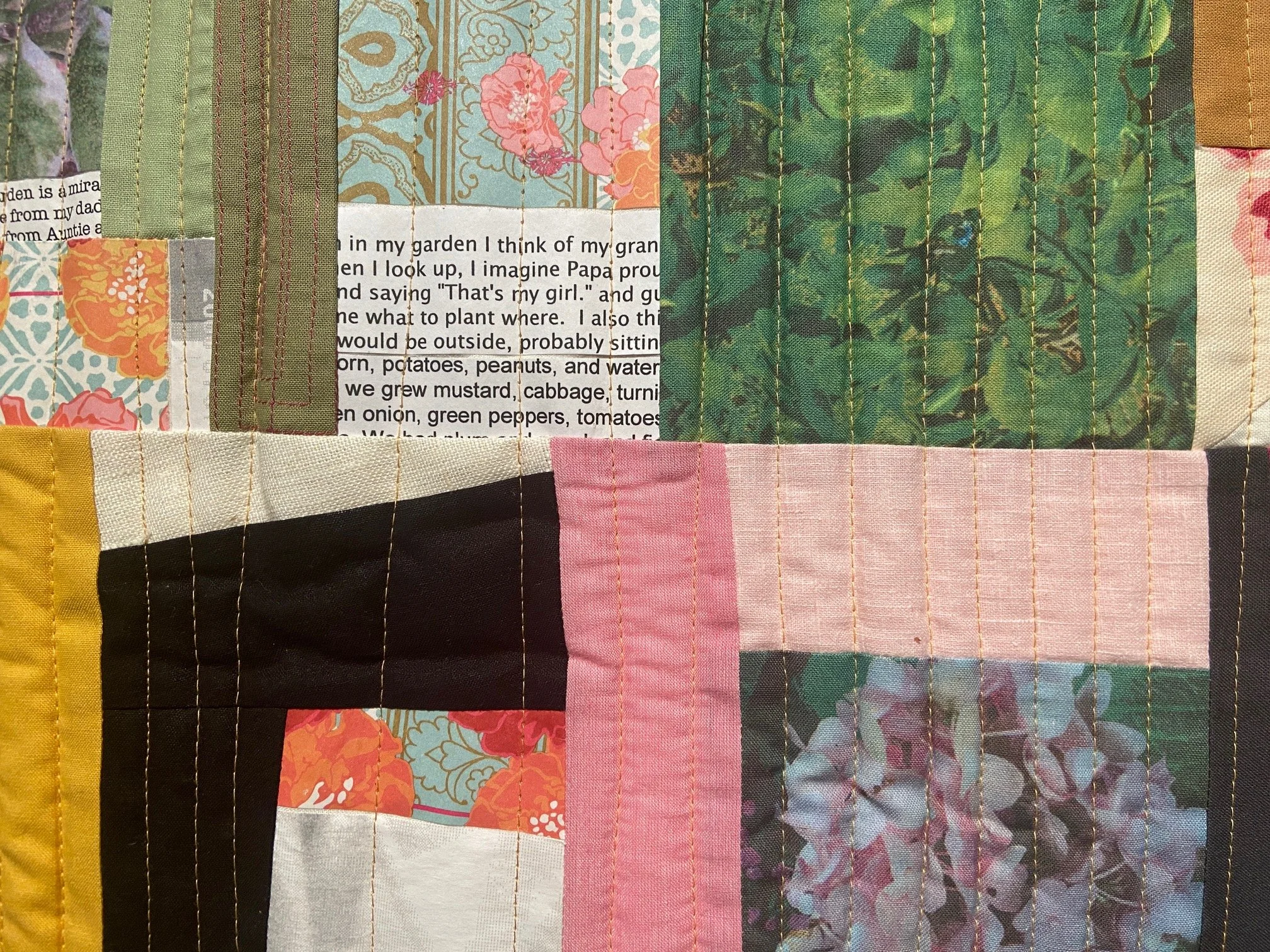 Scrappy Garden, detail