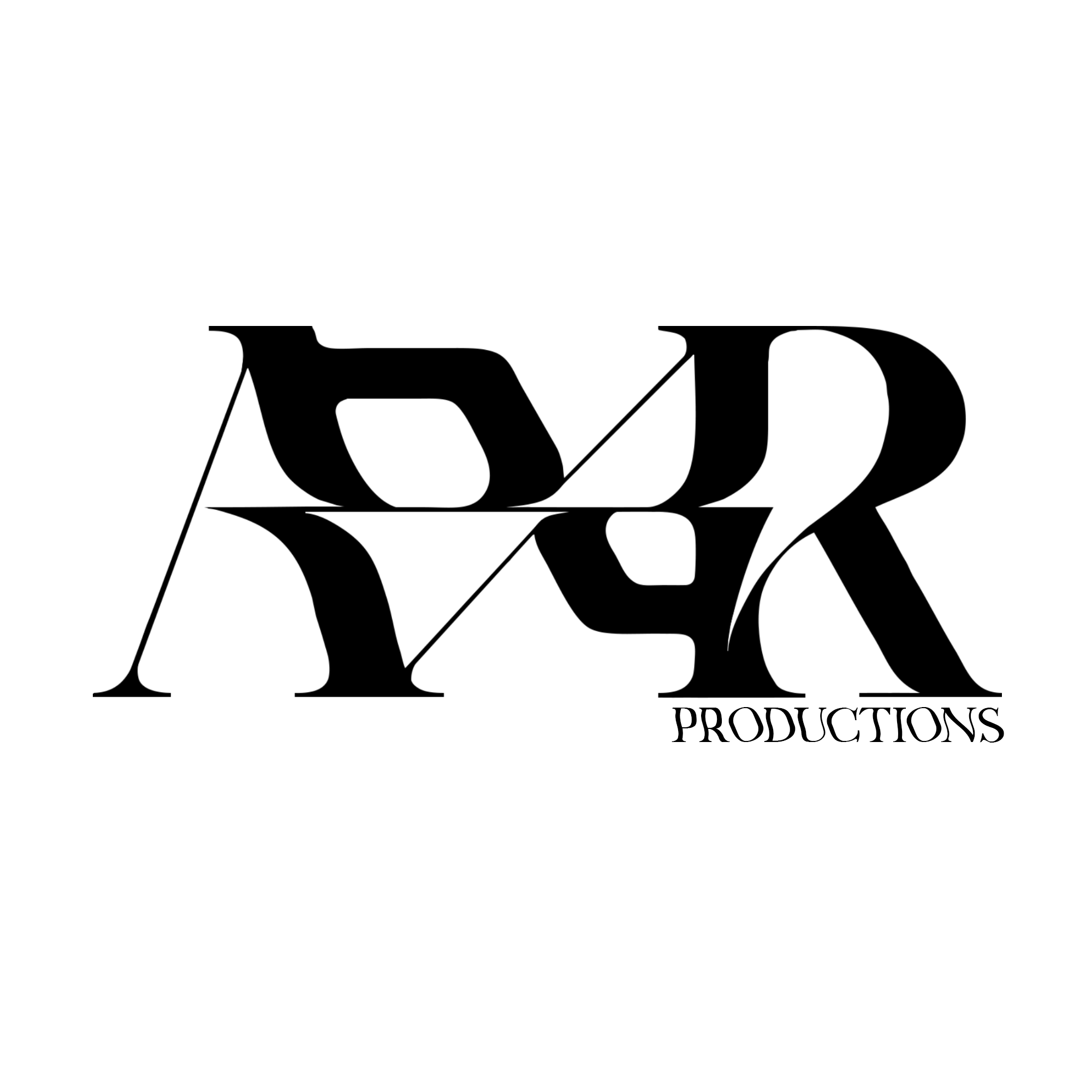 Logo with stylized black text reading 'BADARK PRODUCTIONS' on a white background.