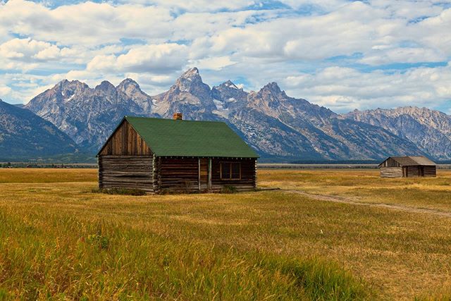 That is was the people living in mormon row got to wake up to every morning. The beautiful Grand Tetons. #mormonrow #grandtetons #yourshotphotographer #nikon #d850