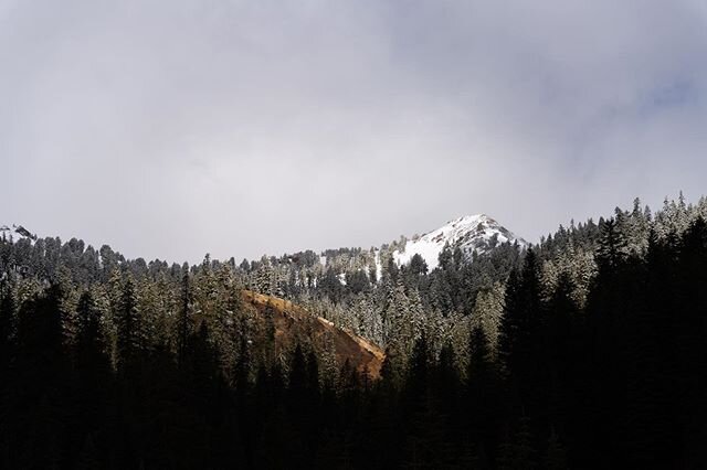 Who turned on the torch?
&hellip;
#lassenvolcanicnationalpark 
#trees
#snow
#nps
#silhouette
#mountains
#sonya7riv 
#sigma2470art #nationalgeographicphoto