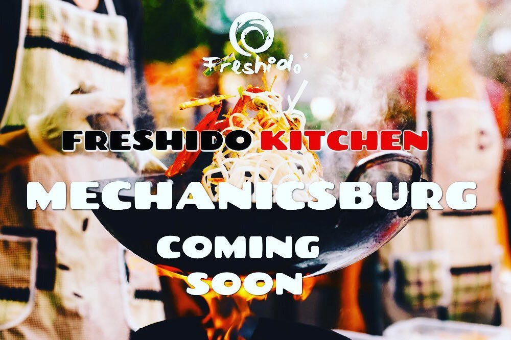 Coming soon to Mechanicsburg&hellip; Freshido Kitchen! We are excited to announce that we are adding new dishes and bubble tea flavors to our existing menu of familiar favorites. The best of both worlds- refreshing poke and sizzling wok cooking- unde