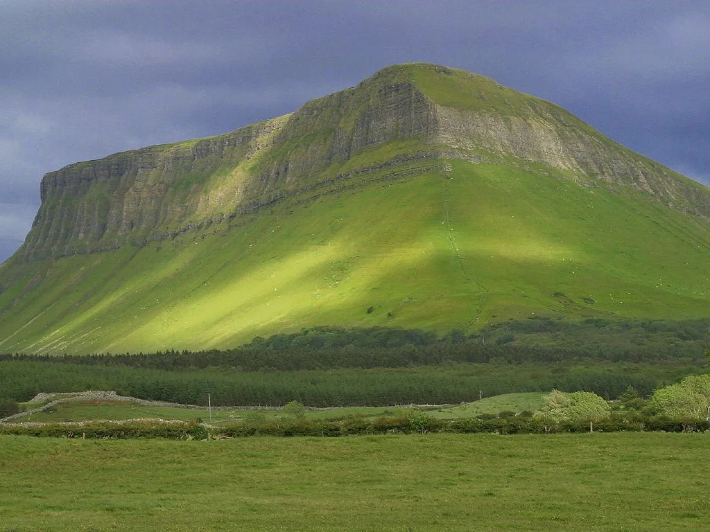 Benbulben in County Sligo