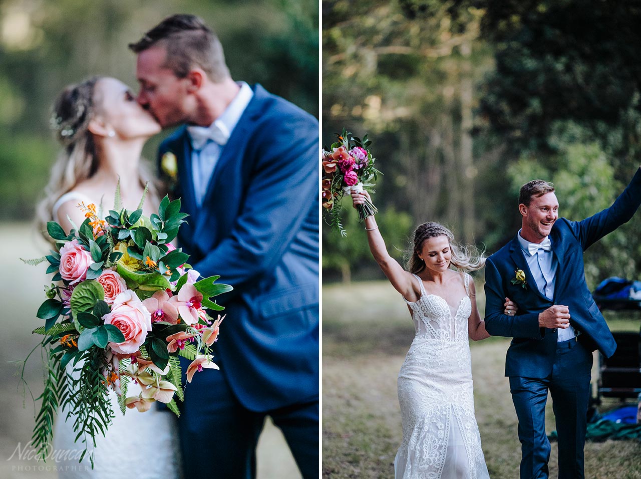 Flowers by Lush Floral Design at a Denmark farm wedding
