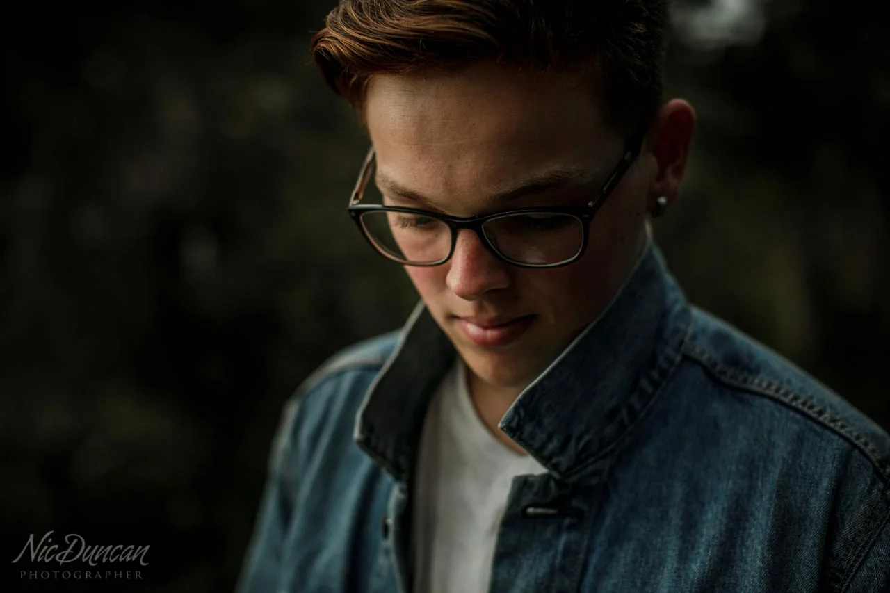 Portrait of Julian Anderson, a quiet moment