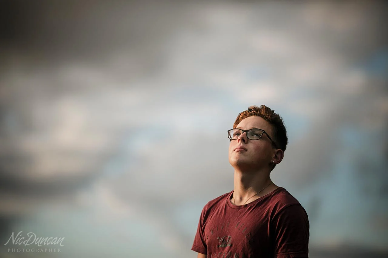 Natural light portrait by Nic Duncan