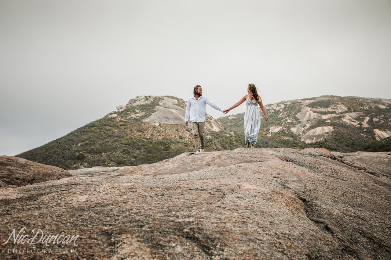 Pre-wedding photo session, Albany Western Australia