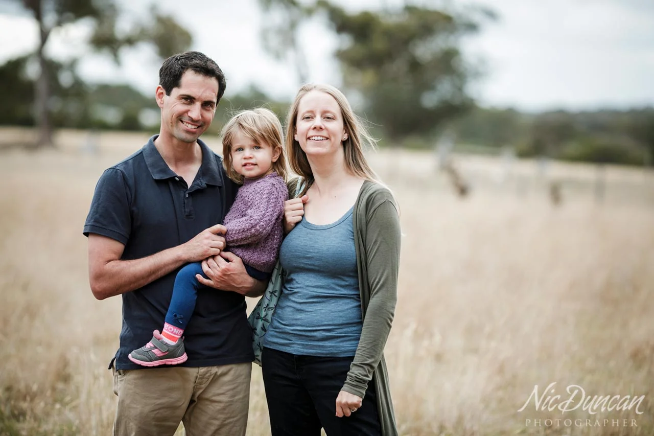 Family portraits on the farm in the Great Southern