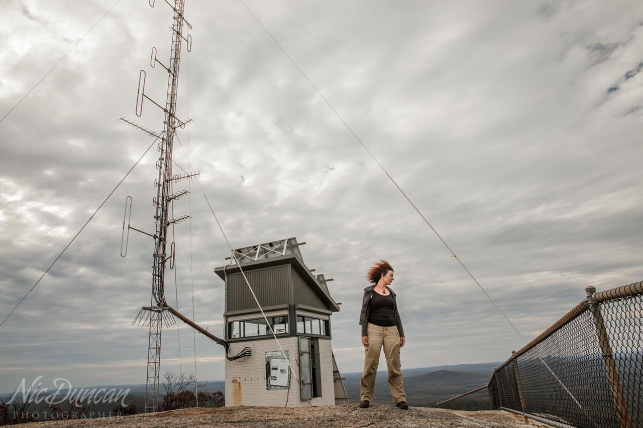 Bushfire watchtower on the top of Mt Frankland, Walpole WA