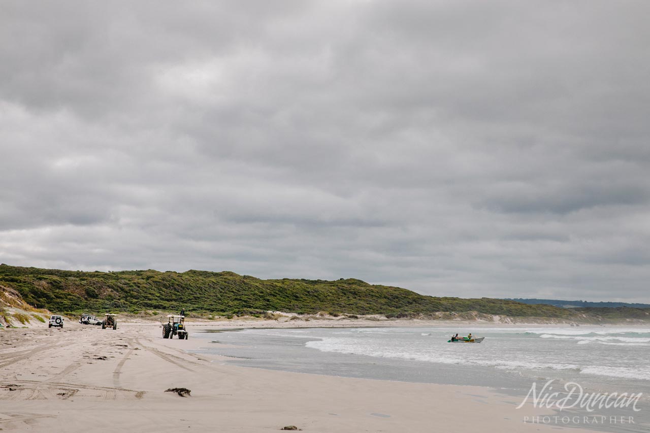 Parry Beach in Denmark, Western Australia