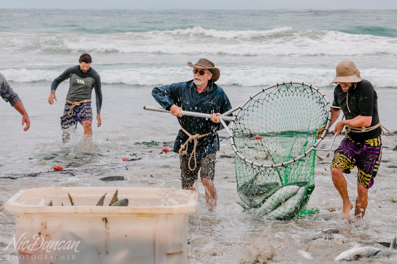 Teamwork at the Parrys Salmon camp