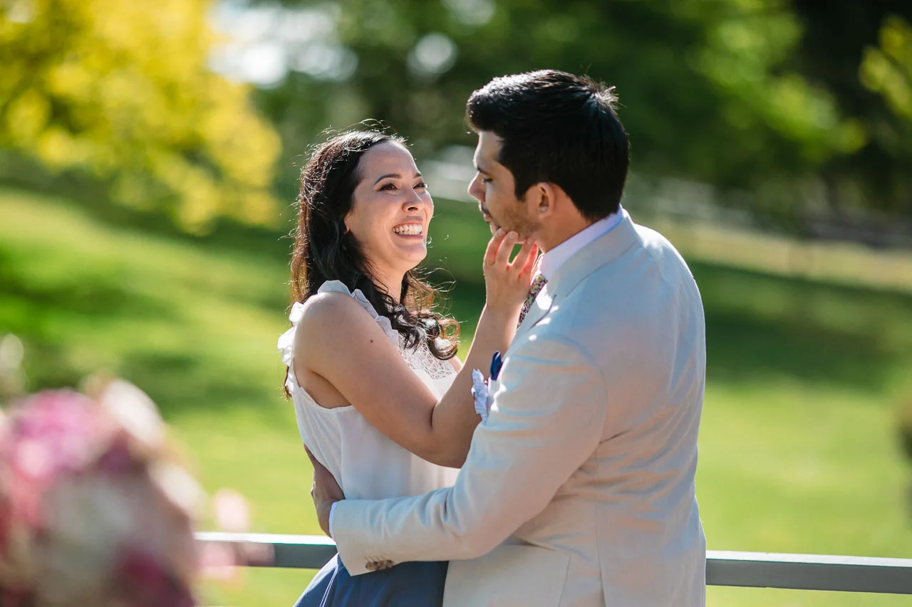 Nic Duncan photographer at Singlefile Winery in Denmark WA. An intimate elopement