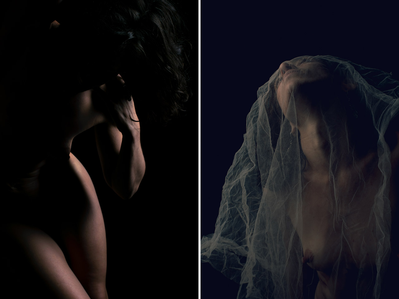 Fine art nude photography, studio lighting, by Nic Duncan, Western Australia