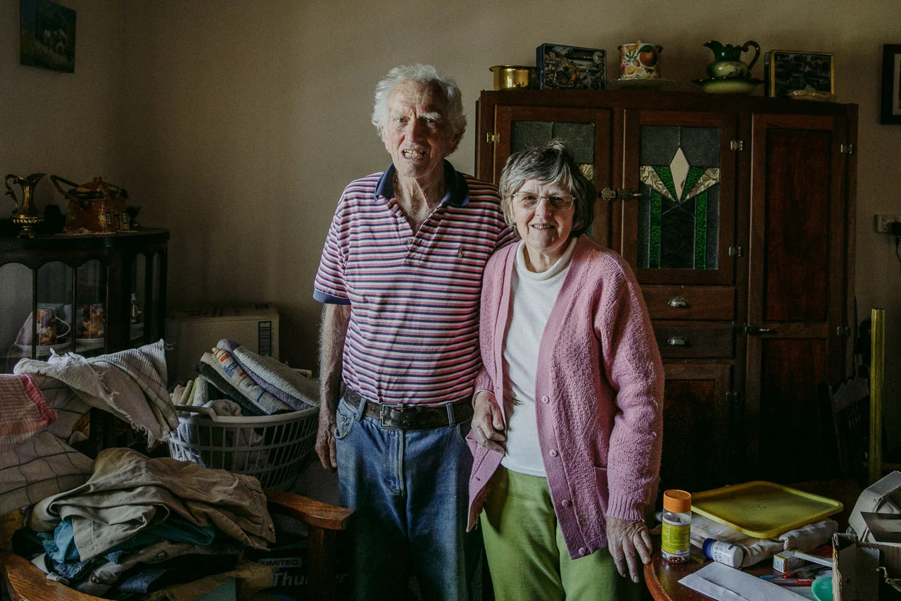 Nic Duncan's ongoing photographic portrait project, Lives Well Lived, in Western Australia.