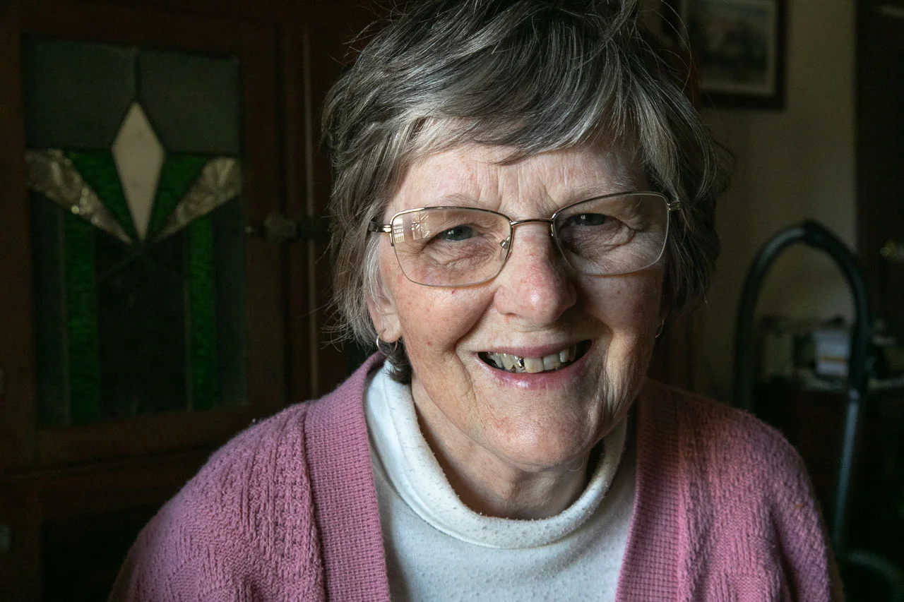 Portrait of an older lady