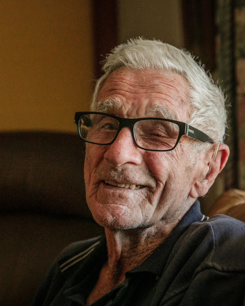 Portrait of an elderly man