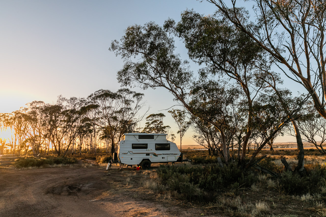 Camping on a farm in Bruce Rock, Wheatbelt WA