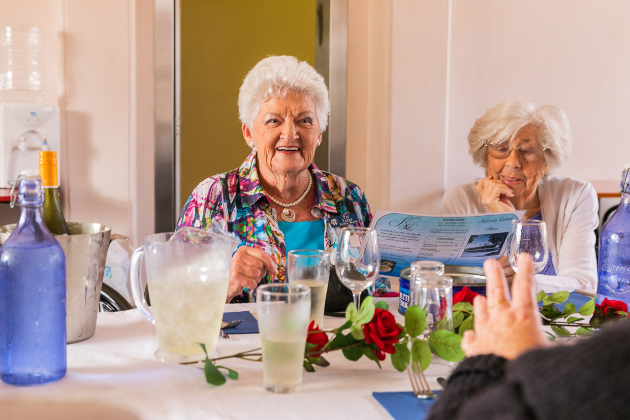 CWA ladies enjoying the Koorda branch's 88th birthday lunch