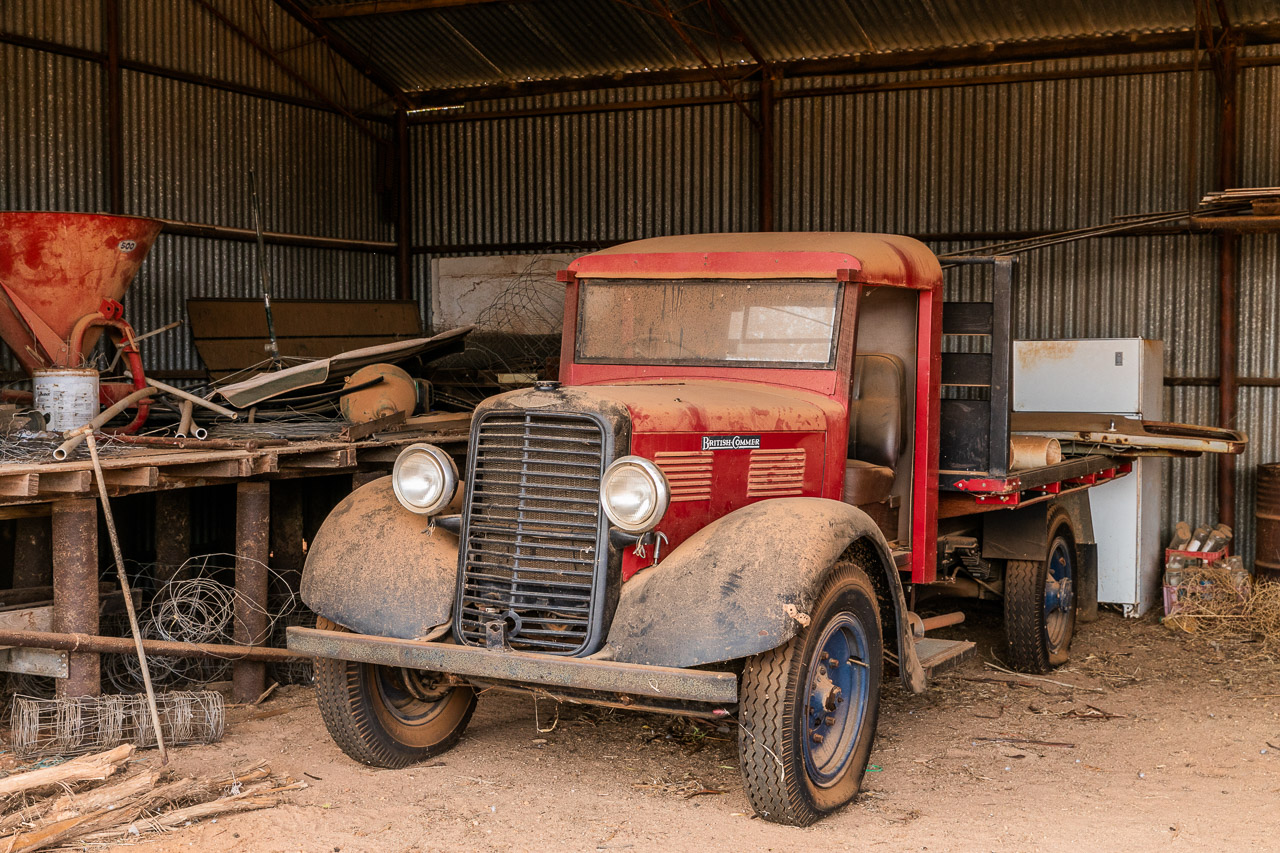Farms across Australia have old vehicles gathering dust in the sheds