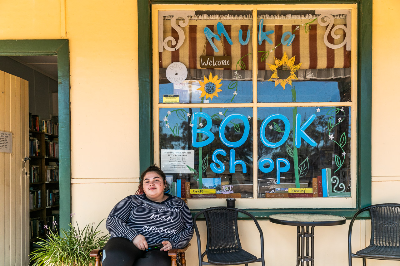 The secondhand book shop in Mukinbudin in the Wheatbelt