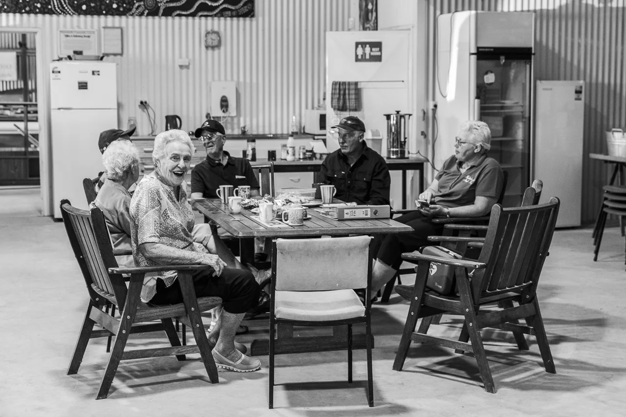 Morning Tea at the Mukinbudin Community Shed