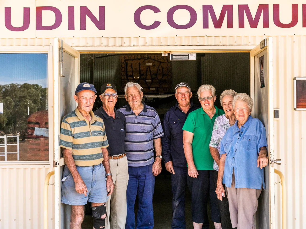 Mukinbudin Community Shed committee members