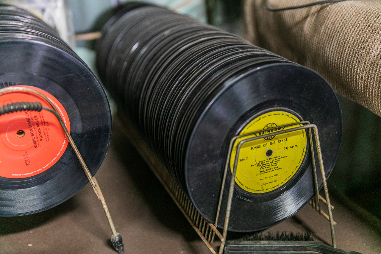 7" vinyl record collection