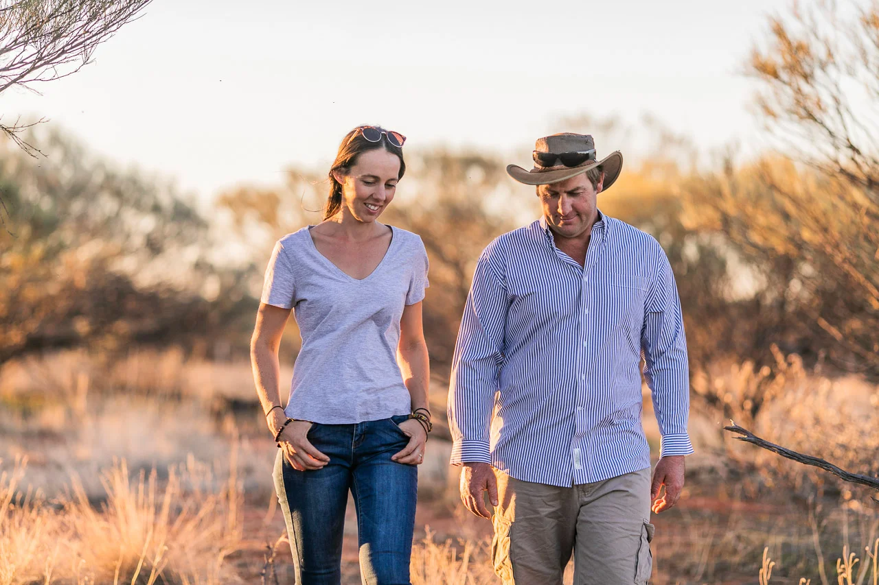 Wooleen Station’s Frances and David Pollock