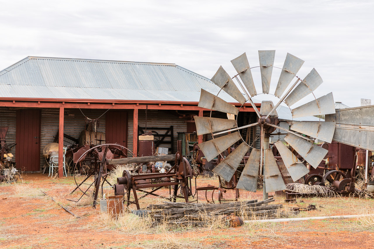 The Bower Bird Museum at Wooleen Station, WA