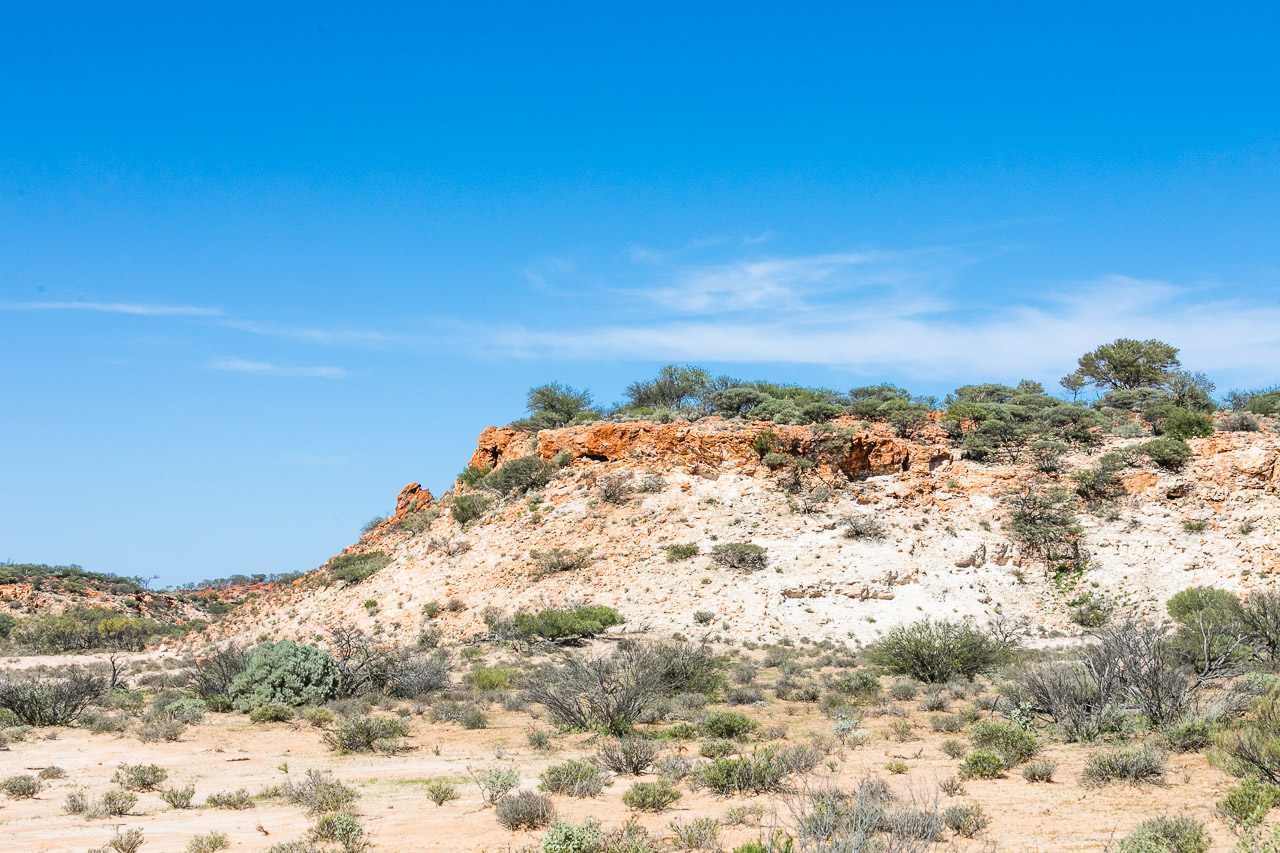 Rocky outcrops at Carey Downs Station in Western Australia