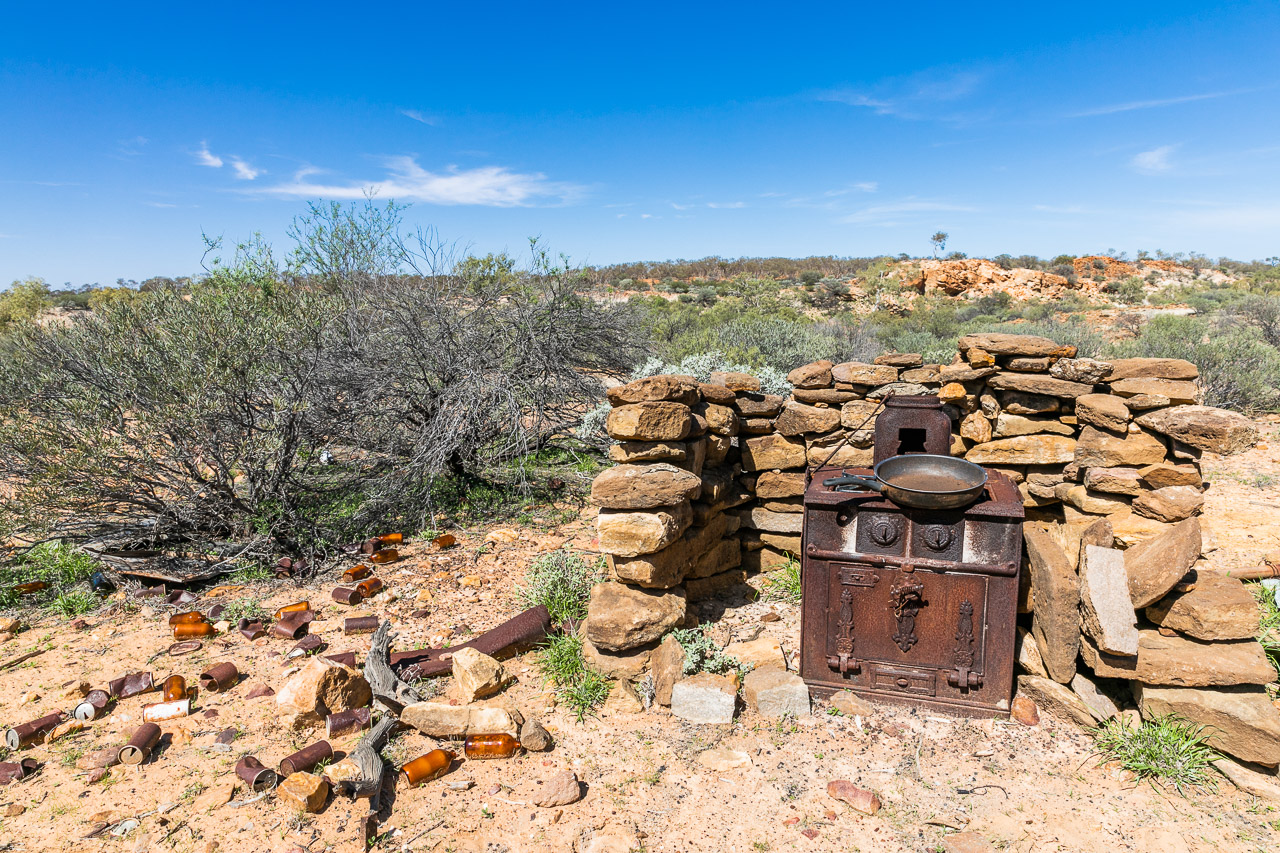 The out-camp kitchen at Carey Downs Station, Western Australia