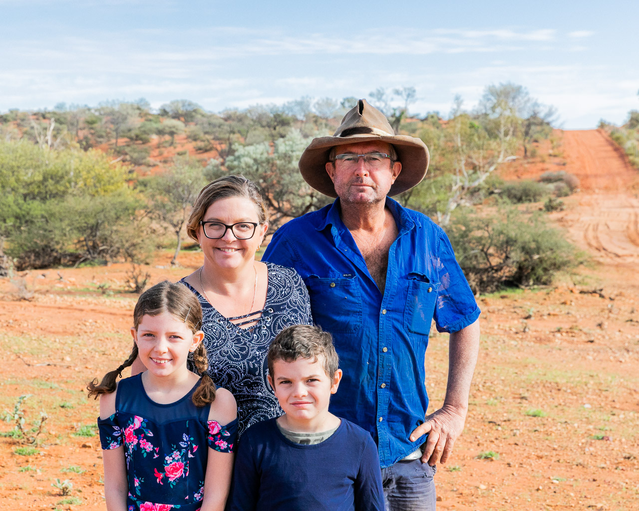 The McKeough Family at Carey Downs Station