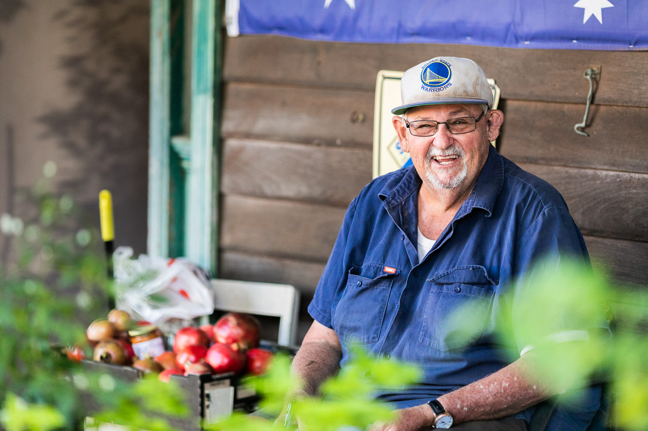 John Wheelock, president of the AOOB Carnarvon
