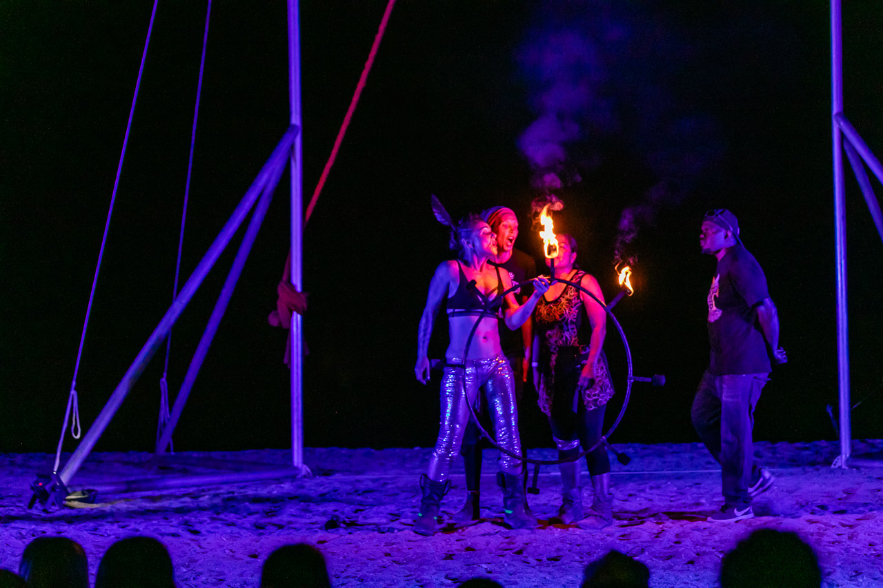 Putting the fire out at the Ningaloo Whale Shark Festival