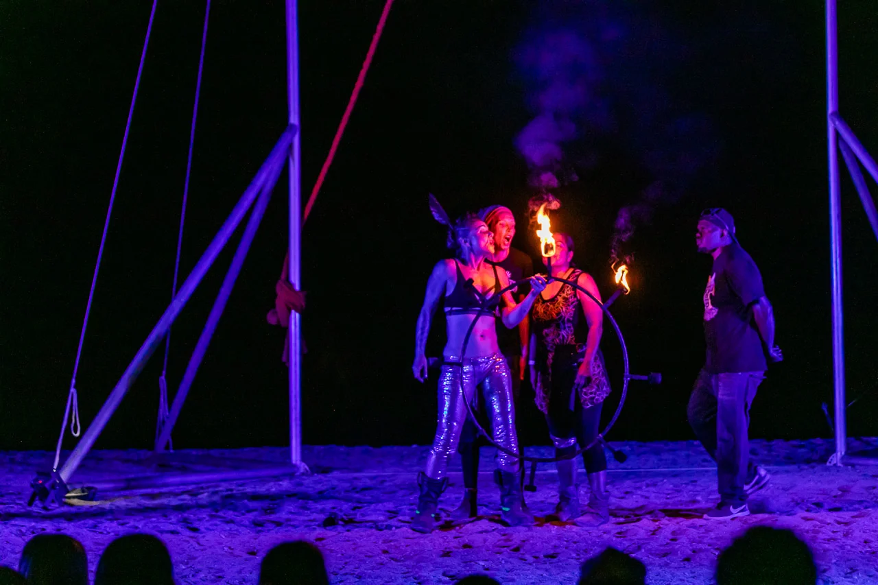 Putting the fire out at the Ningaloo Whale Shark Festival
