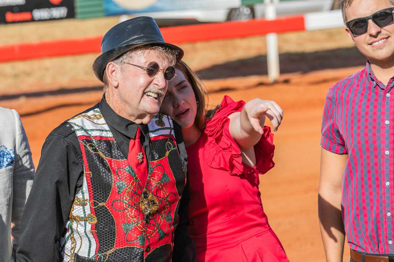 Contenders for Best Dressed at the 2019 Derby Cup Race Day in the Kimberley