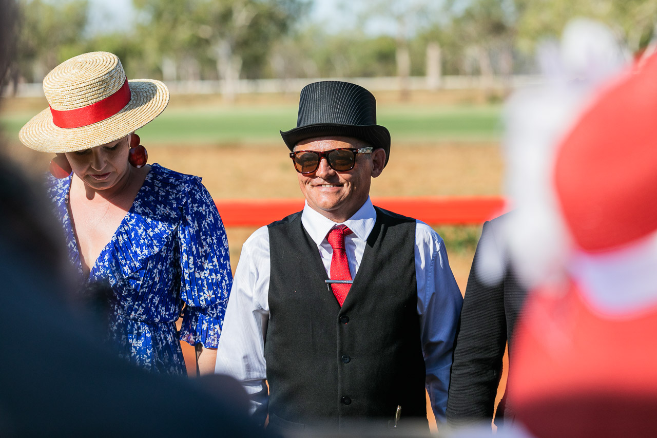 Top hat at the Derby Cup Race Day