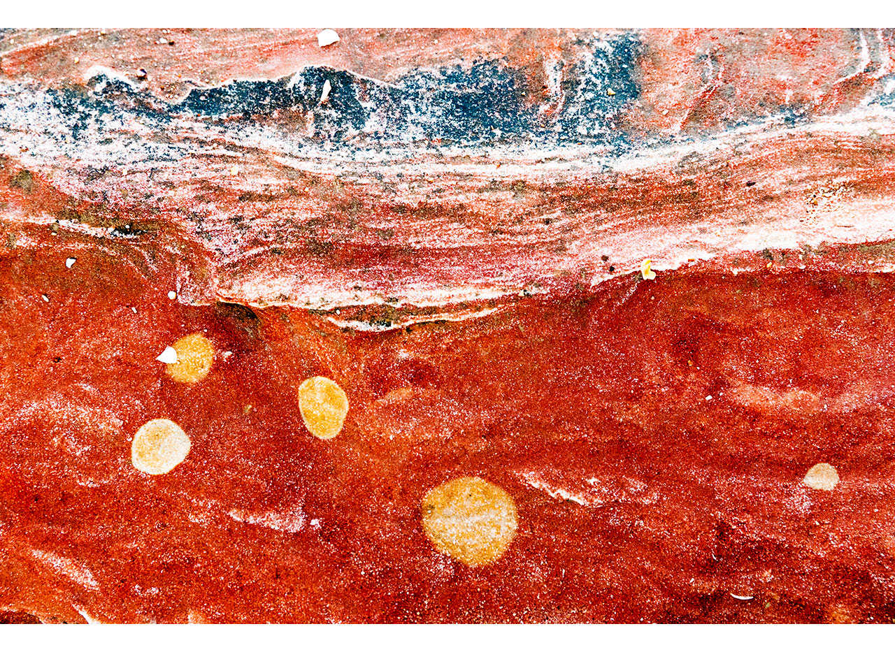 Beautiful patterns in Broome's rocks