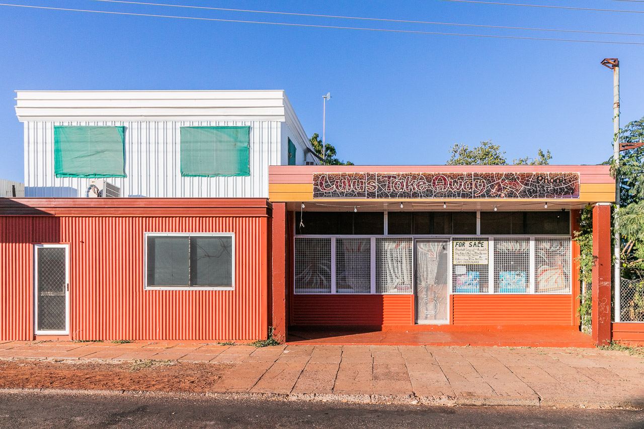 Lulu's cafe and fish and chip shop in Wyndham, WA