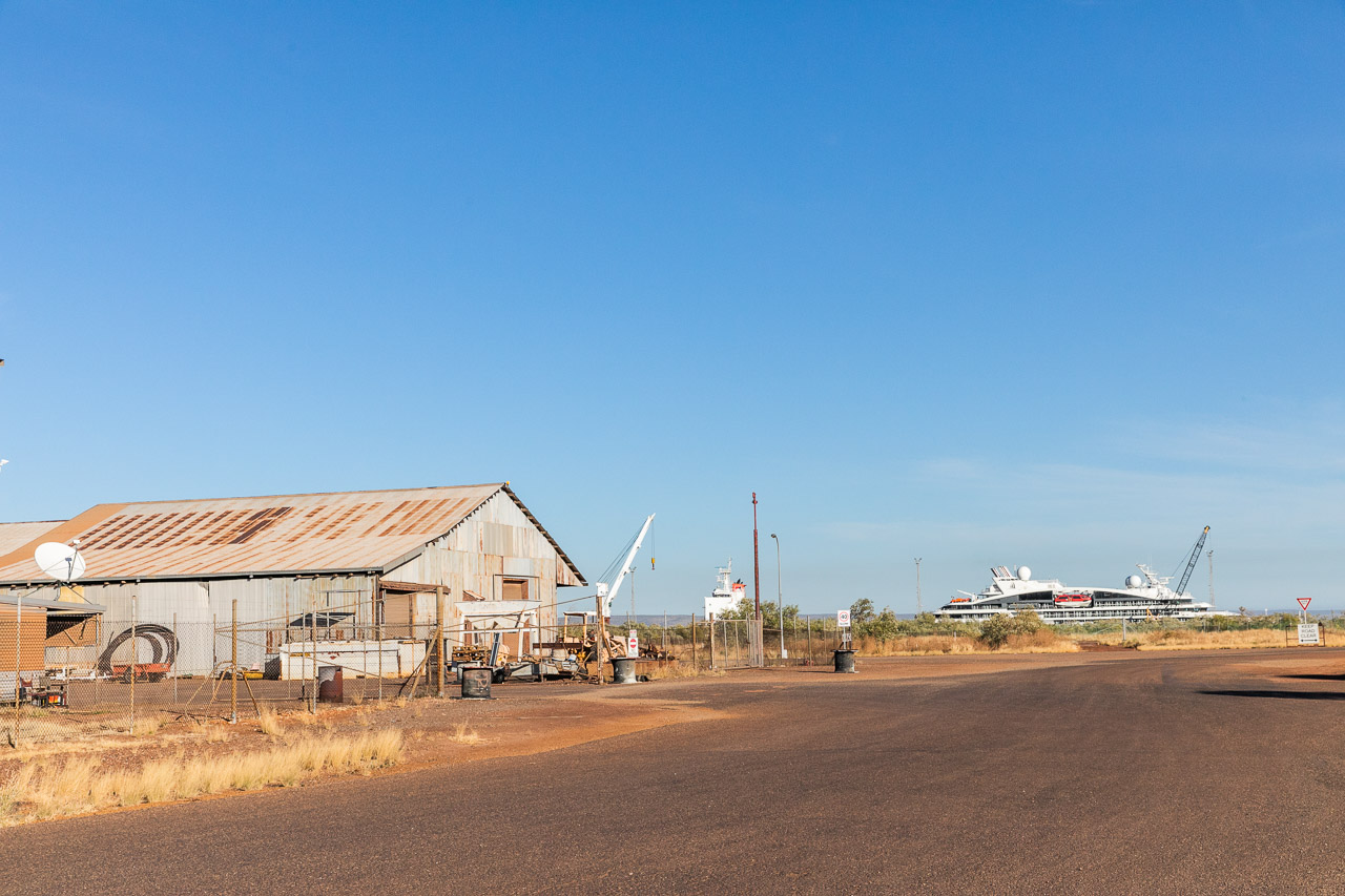 Sheds around Wyndham port, Western Australia