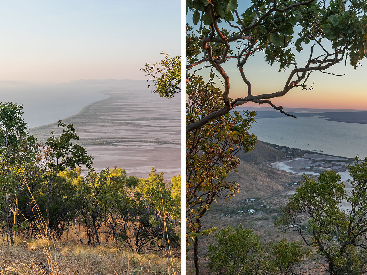 Views from Wyndham's Five Rivers Lookout at the Bastion, WA