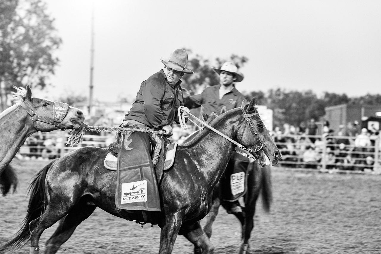 The wranglers at the Broome Rodeo