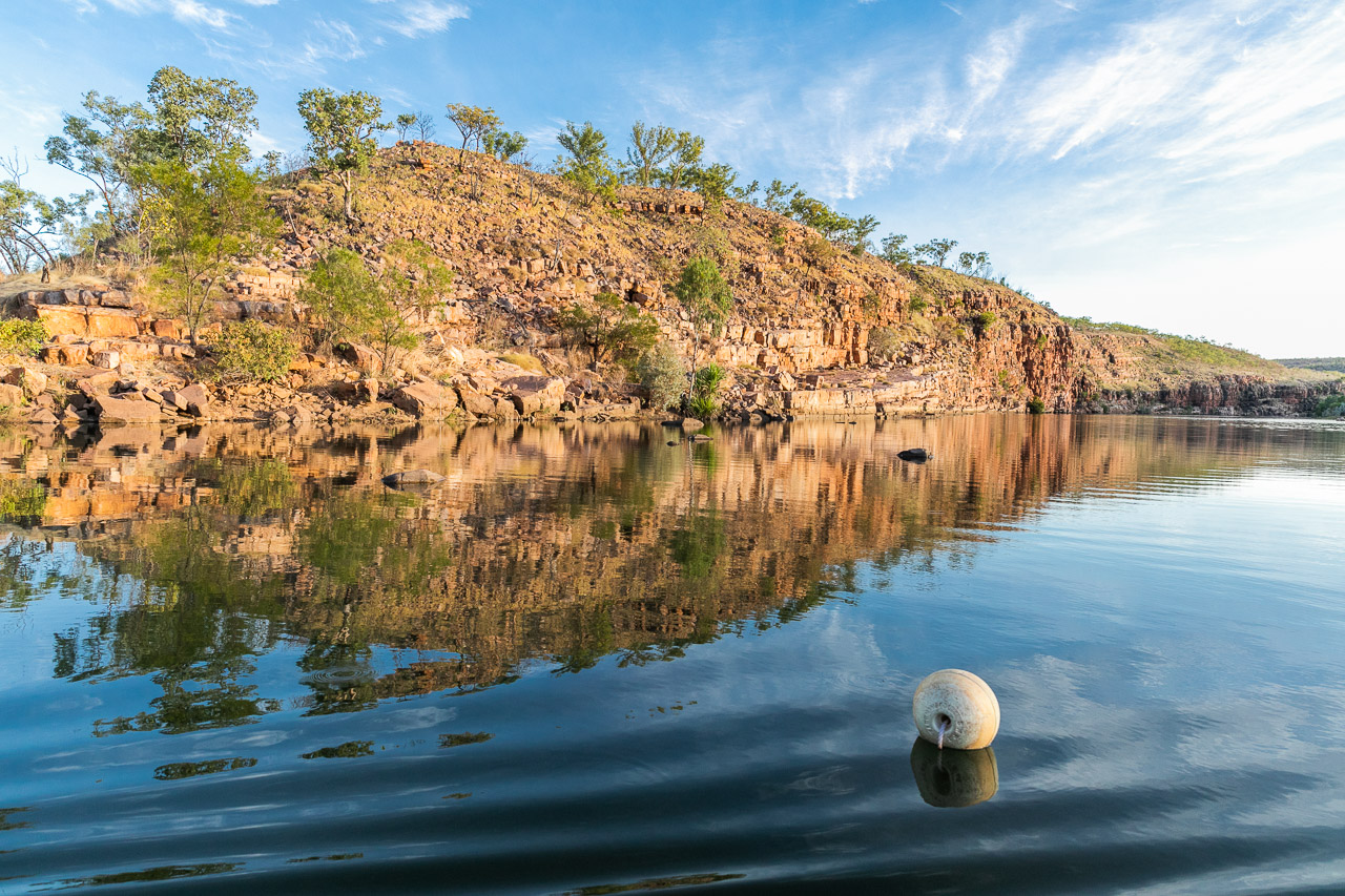 Reflections at Chamberlain Gorge, Western Australia