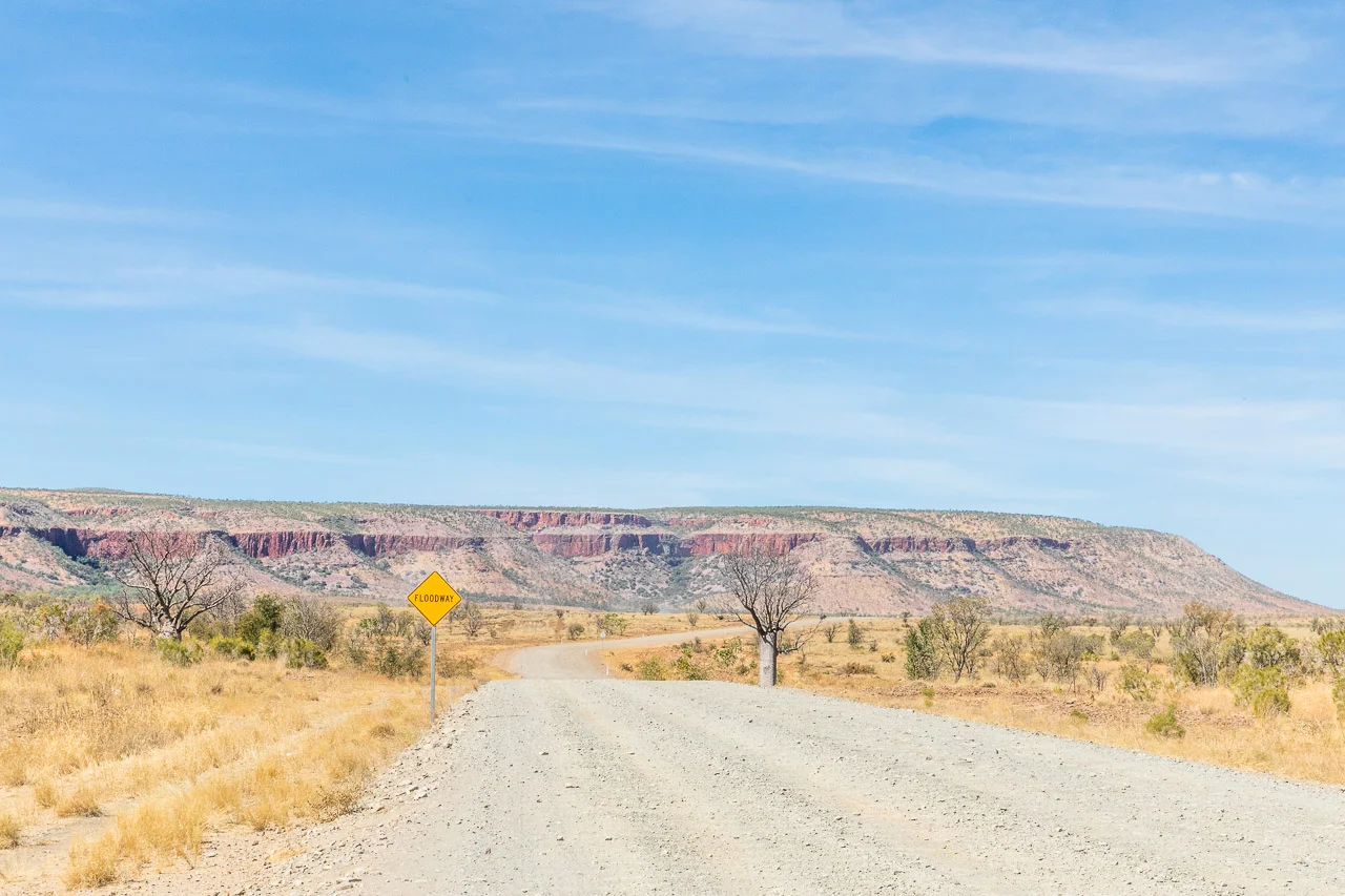 The corrugated Gibb River Road