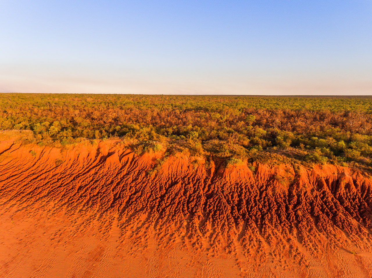 The colours of the Kimberley in Western Australia from a drone